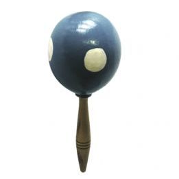 Maraca Yemaya Azul punto blanco